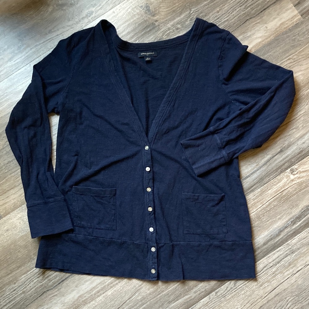 Banana Republic Lightweight Cotton Cardigan